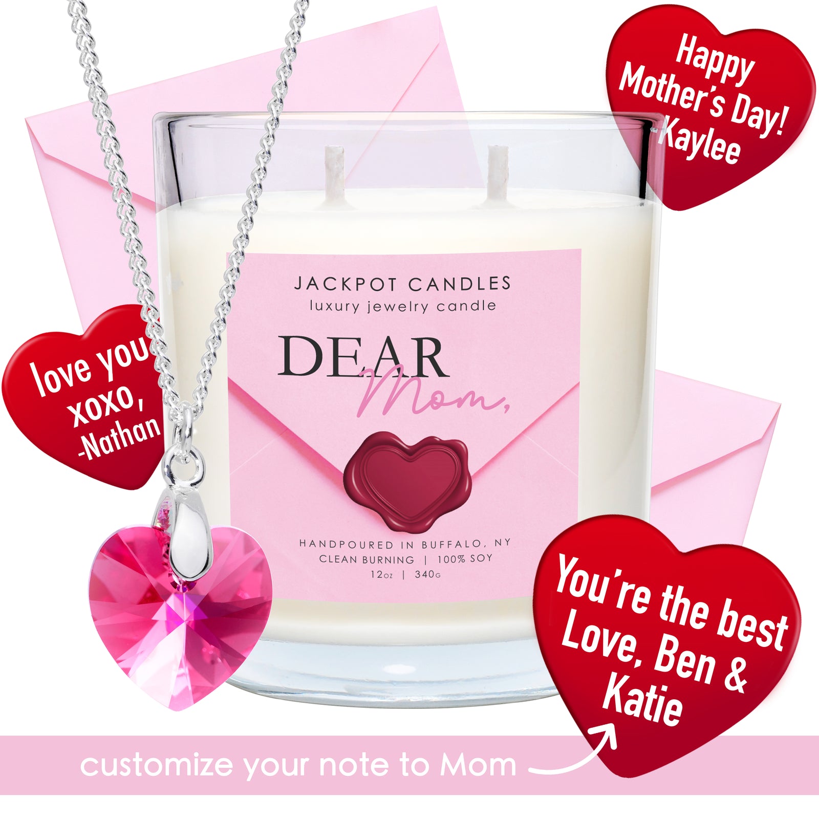 Happy Mother's Day Mom Candle – JadesTropicalCreations