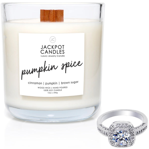 Pumpkin Spice 》Crackling Wood Wick Candle – Lilly & Co. Candle Company